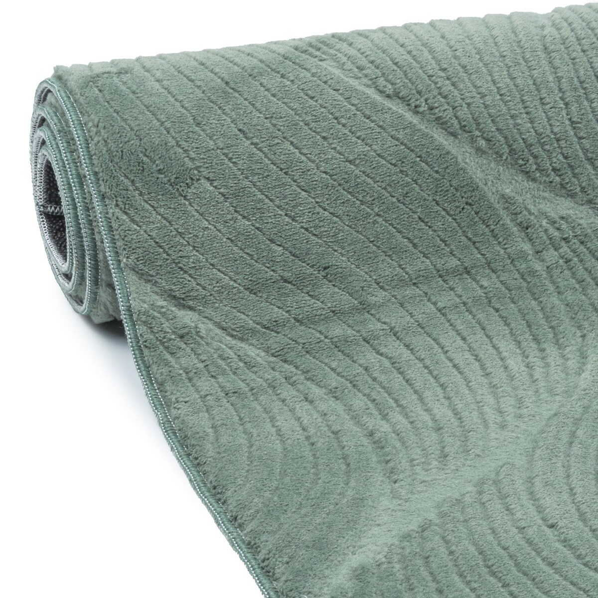 Dywan nowoczesny Sater Fala 120x170 cm e-floor OEKO-TEX szarozielony