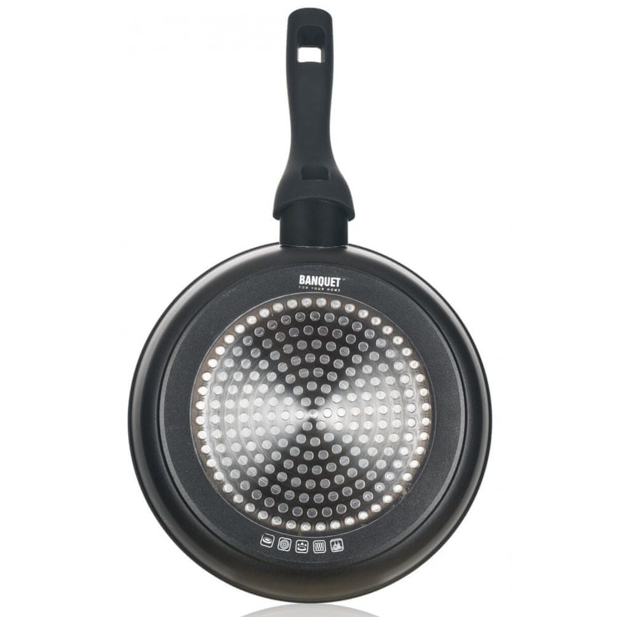 PATELNIA PATELKA grazia 20 cm CZARNA BANQUET