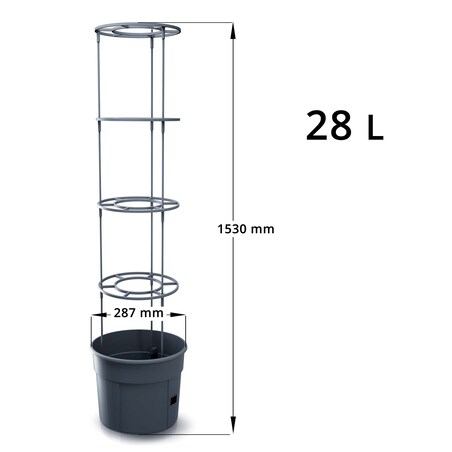 5X Doniczka Do Uprawy Pomidorów Donica Do Uprawy Domowej 153 Cm Wysokości