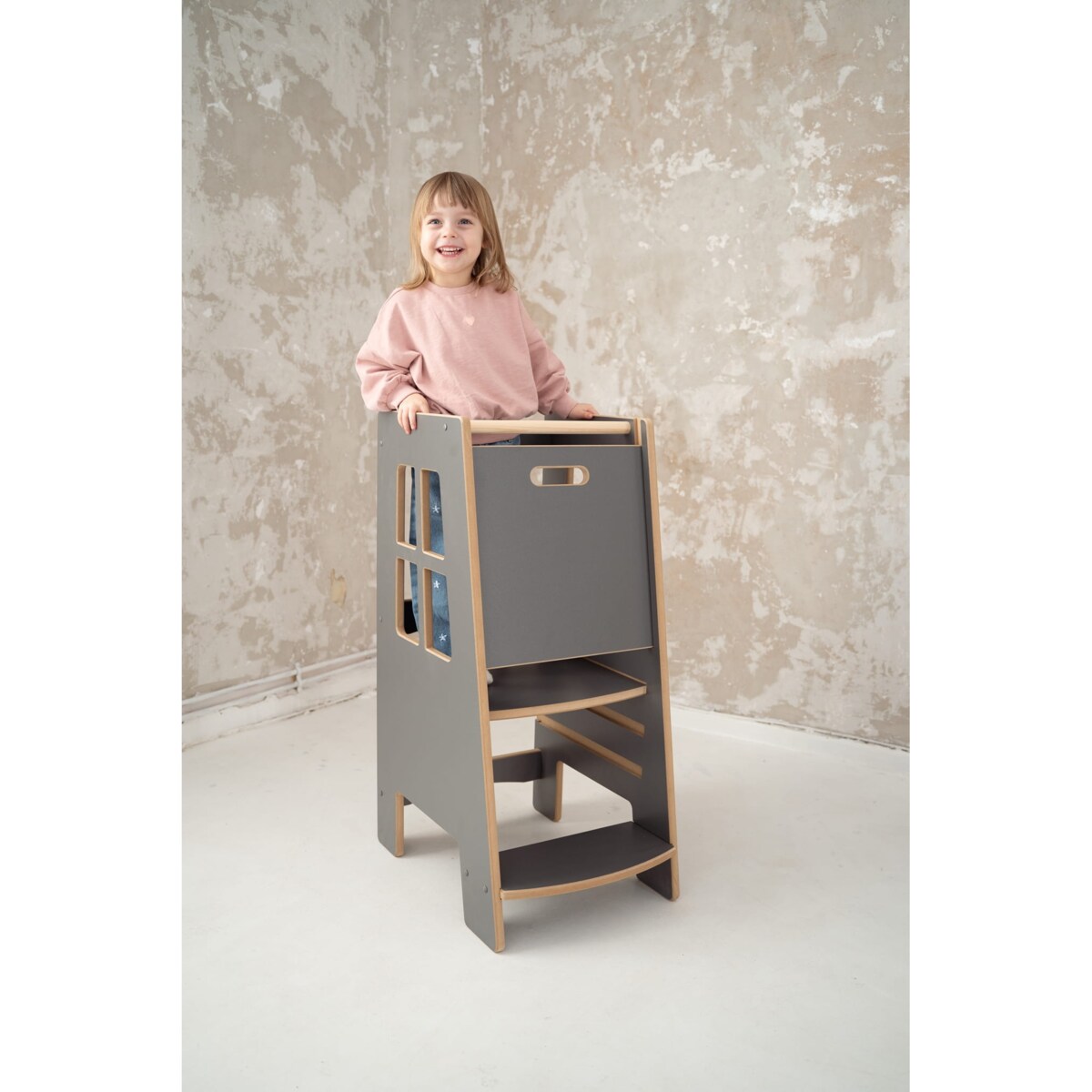 Kitchen Helper EXTRA SAFE Pomocnik Kuchenny - szary