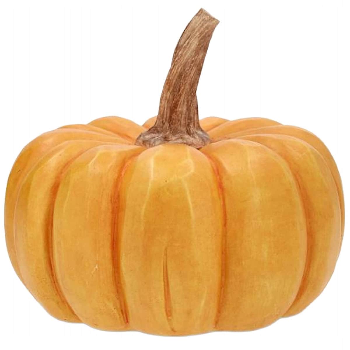 FIGURKA DYNIA POMARAŃCZOWA OZDOBNA OGRODOWA NA HALLOWEEN NA BALKON TARAS