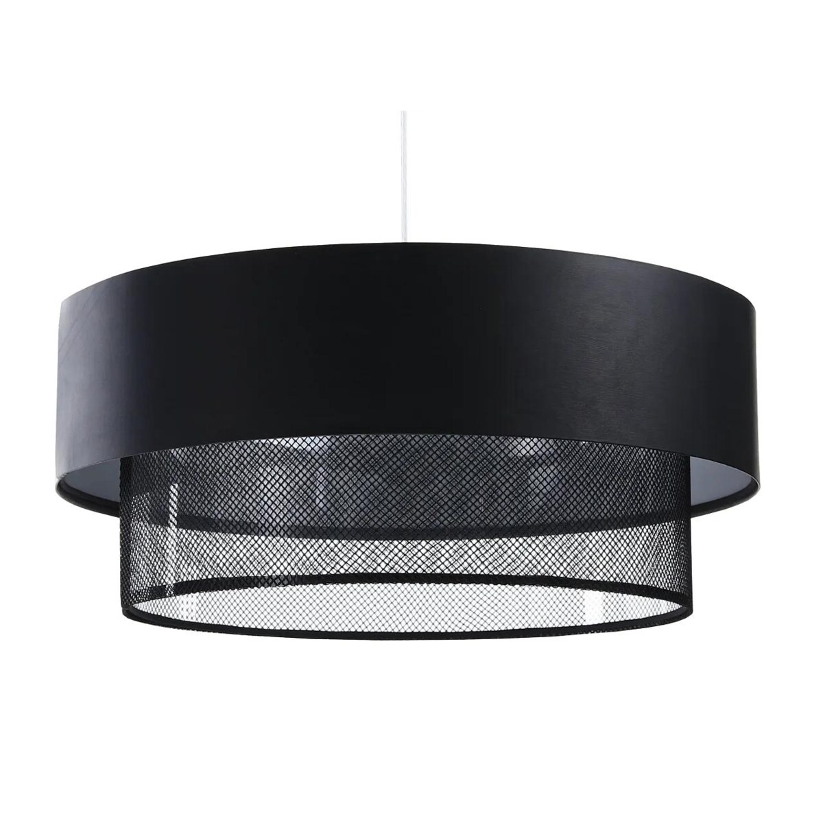 Lampa wisząca DOUBLE NET 40 czarna