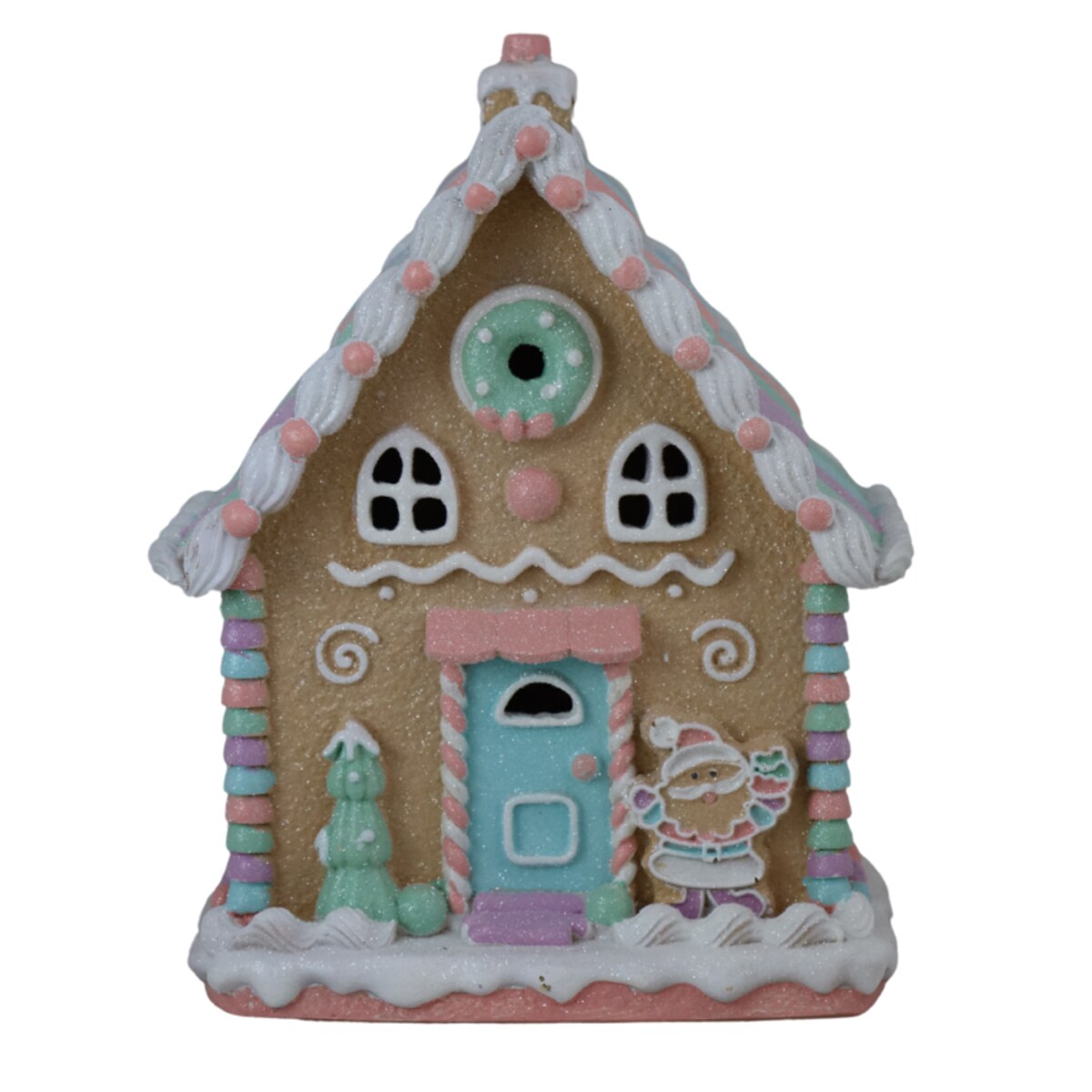 Domek piernikowy LED 25x19,5x15,5 cm DAUK-2