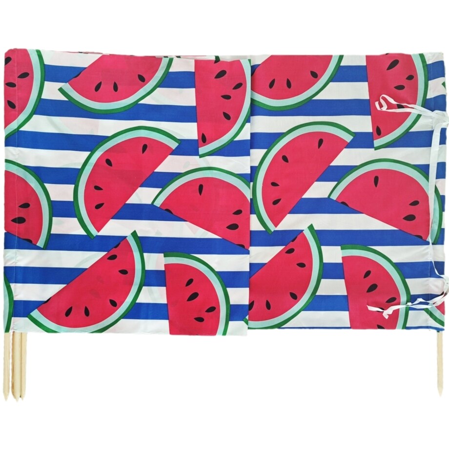 Parawan Plażowy Zasłona 15 M Na Plażę Składany Letni Arbuzy