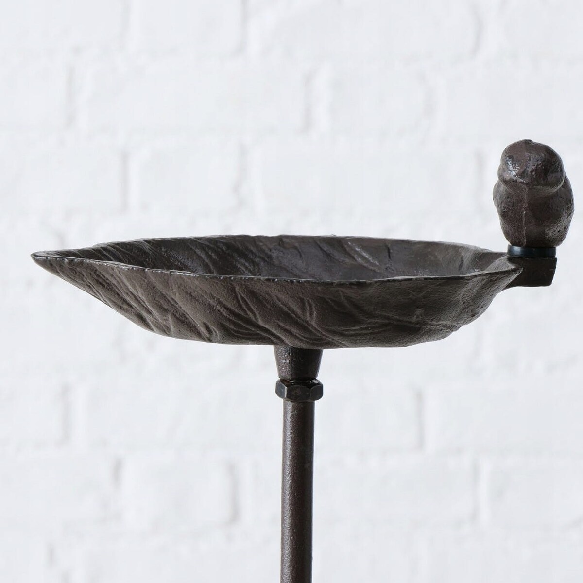 Stylowe Poidełko Ogrodowe dla Ptaków Żeliwne Karmnik Wanienka Ozdobne Ogród