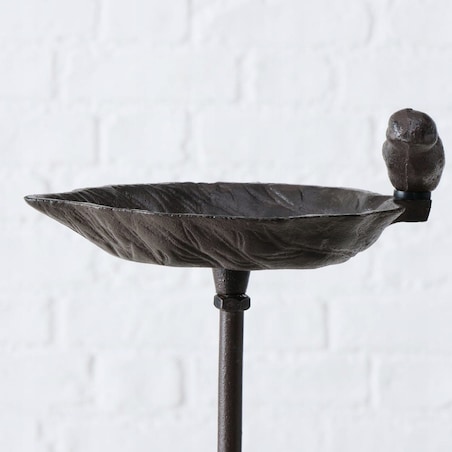 Stylowe Poidełko Ogrodowe dla Ptaków Żeliwne Karmnik Wanienka Ozdobne Ogród