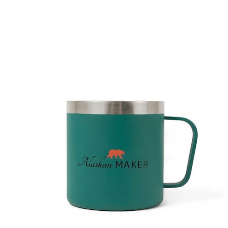 Kubek turystyczny / dwuścienny Beaver - turkusowy - Alaskan Maker