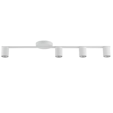 Natynkowa lampa sufitowa Sky metalowe tuby do pokoju białe