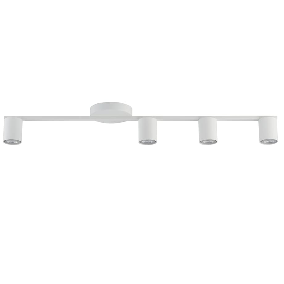 Natynkowa lampa sufitowa Sky metalowe tuby do pokoju białe