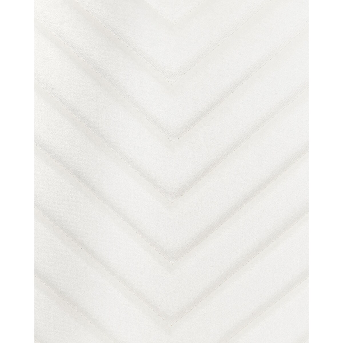 Krzesło do jadalni Zestaw 4 Welur Złamana biel HAVRE