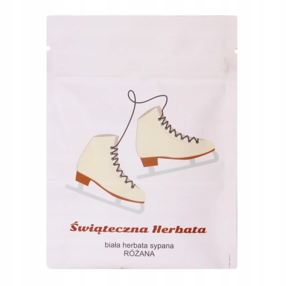 ŚWIĄTECZNA HERBATA BIAŁA "RÓŻANA" - PREZENT UPOMINEK NA MIKOŁAJA ŚWIĘTA GWIAZDKĘ BOŻE NARODZENIE POD CHOINKĘ DLA KOBIETY FACETA MAMY ŻONY KOLEŻANKI DZIEWCZYNY
