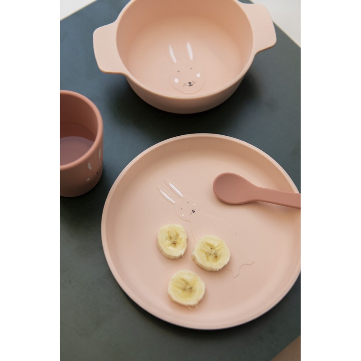 Silikonowy talerz - Królik