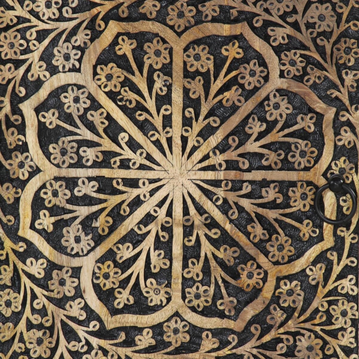 vidaXL Szafka ścienna do łazienki, 38x33x48 cm, lite drewno mango