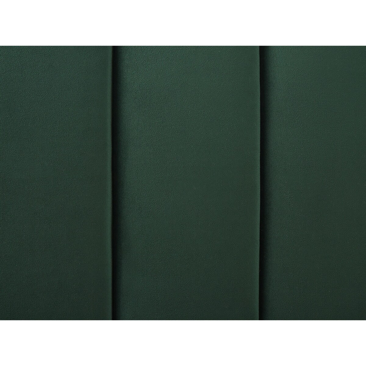 Łóżko welurowe 180 x 200 cm zielone MARVILLE