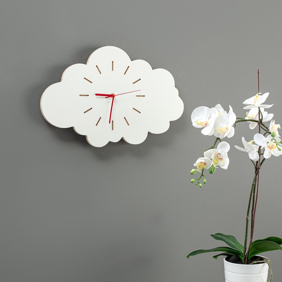 Zegar Cloud, 44 x 5 x 29 cm