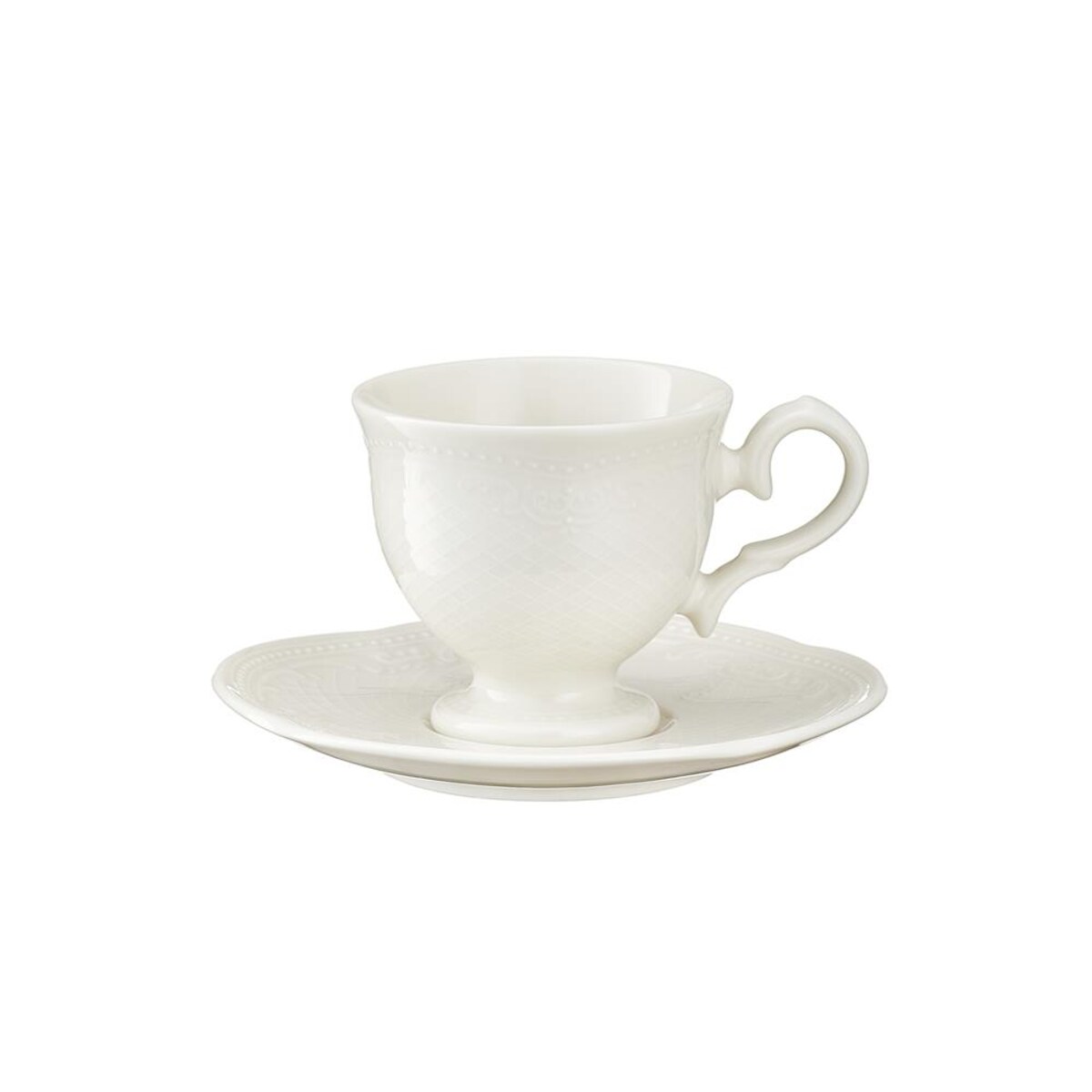 VILLA ITALIA Filiżanka do espresso 80 ml ze spodkiem NIOBE