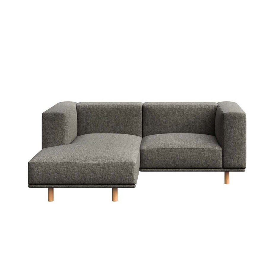 Kukumo sofa narożna lewa Szara