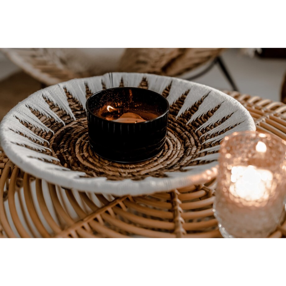 TALERZ Z BANANOWCA BIAŁY L