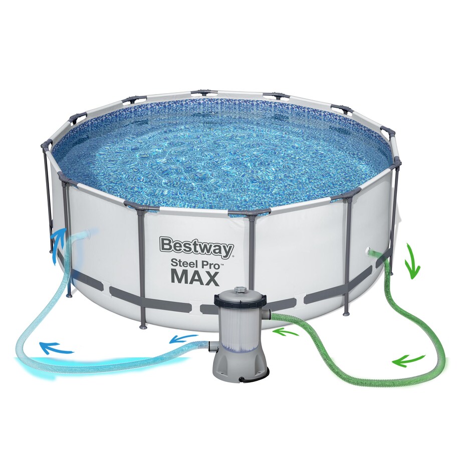 Basen ogrodowy stelażowy 396x122cm Bestway zestaw