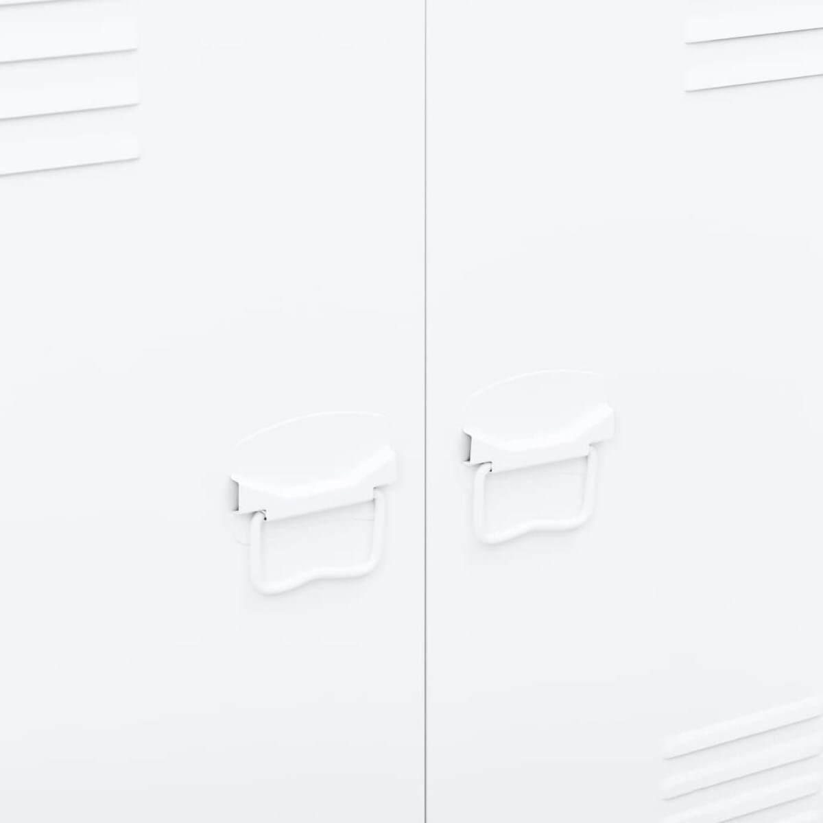 vidaXL Industrialna szafka, biała, 90x40x100 cm, stalowa