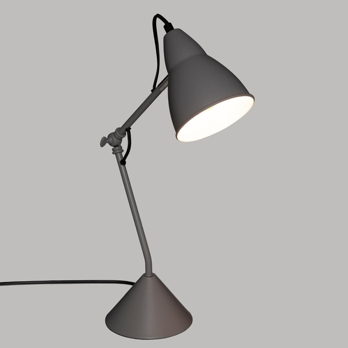 Lampa na biurko AUDE, metalowa, 62 cm