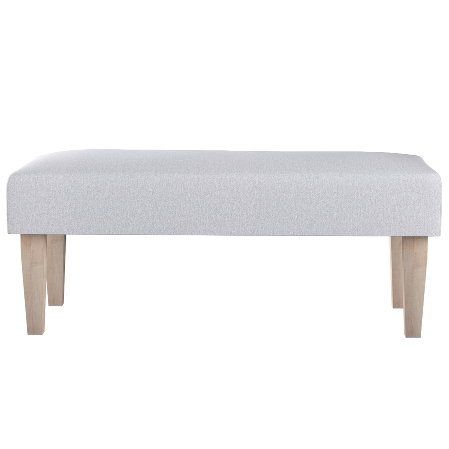 Ławka, szary melanż, 100 x 40 x 40 cm, Amsterdam