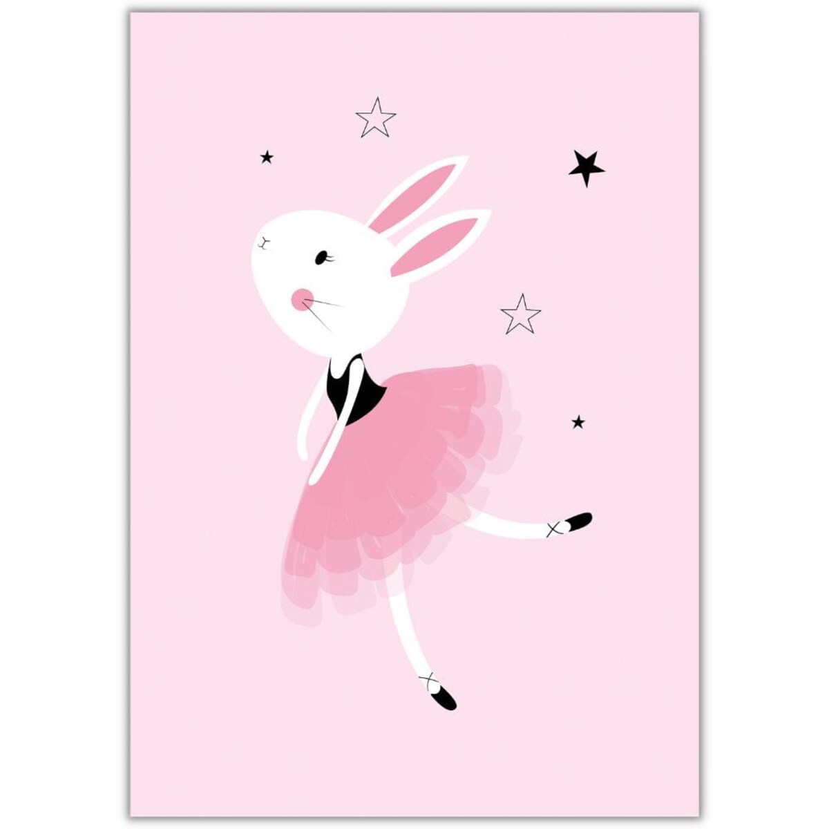 plakat cute ballerina 1 30x40 cm