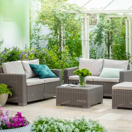 Keter Stolik ogrodowy California, cappuccino