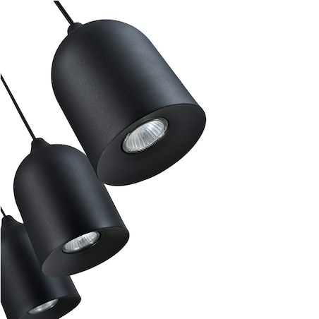 Lampa wisząca Light Prestige Nilo czarny 3 x GU10 1 szt.