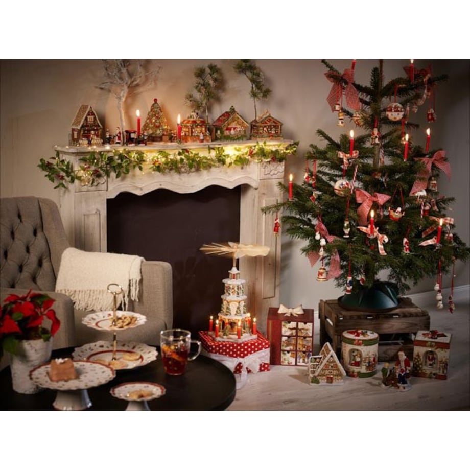 Pozytywka Domek z piernika Christmas, 16 x 16 x 13 cm, Villeroy & Boch