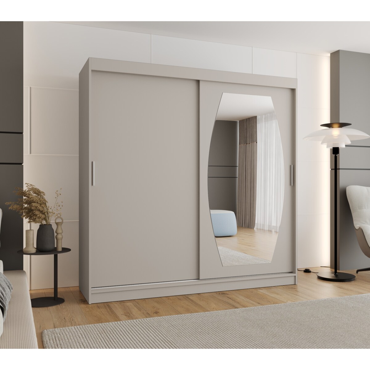 Szafa przesuwna ROSSA 200 kaszmir