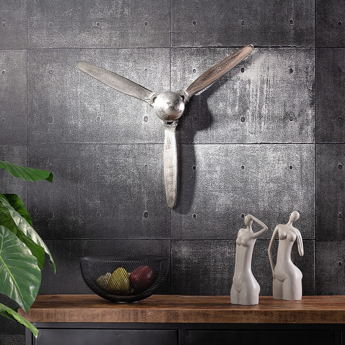 Dekoracja ścienna Rohan 45cm, 45 cm