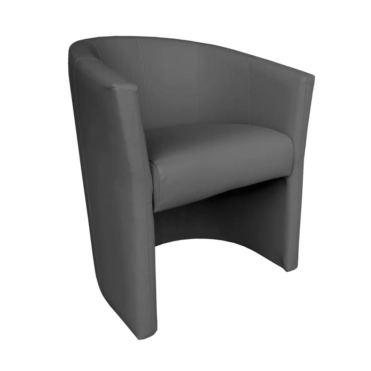 Fotel MAROS ECO ciemno szary