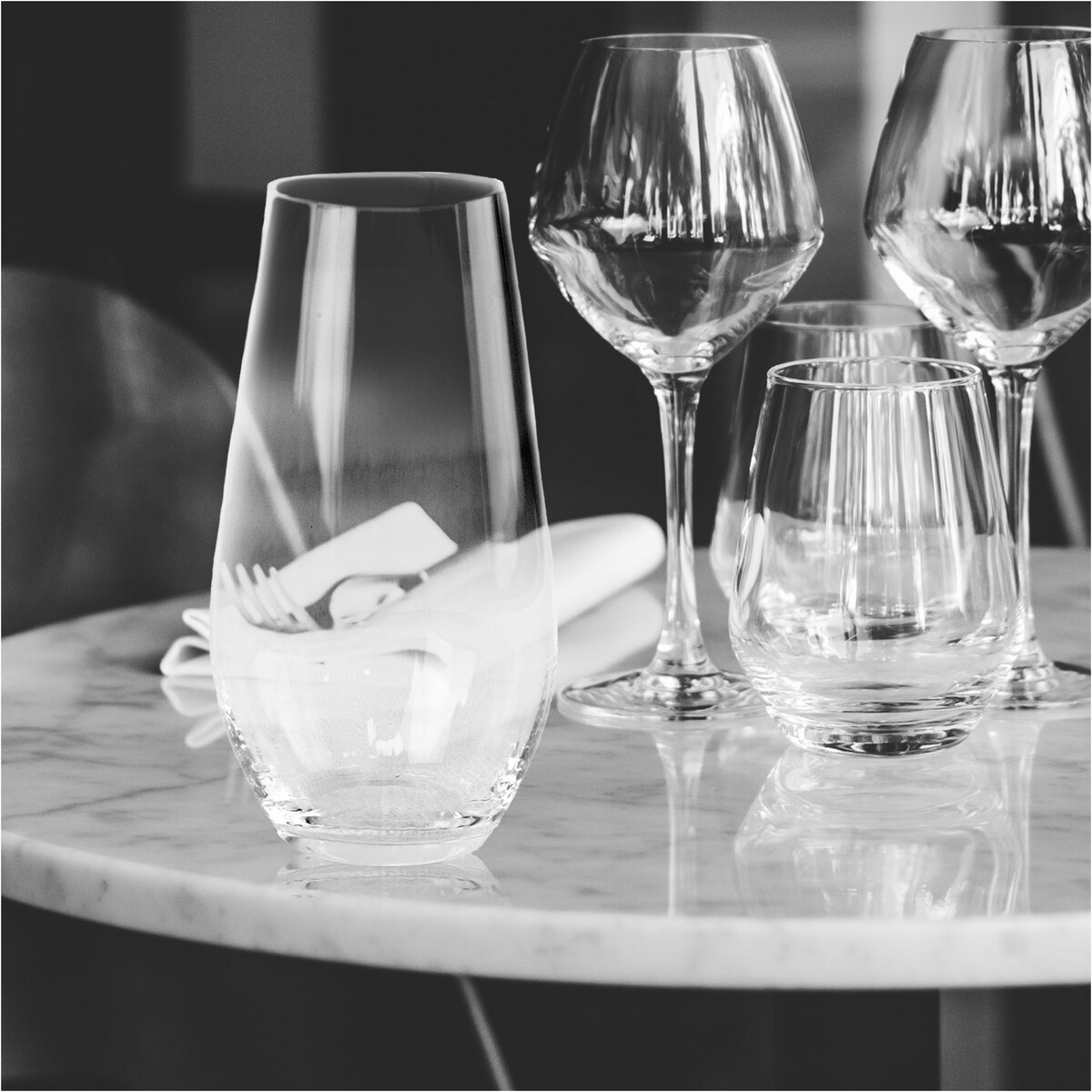 2X Szklanki Do Napojów Drinków Soku Kryształ Szklane Ozdobne 580 Ml