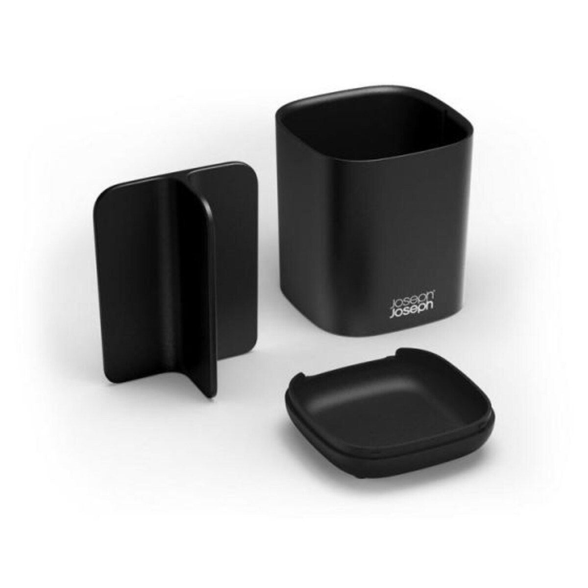 Pojemnik na szczoteczki (czarny) EasyStore Joseph Joseph