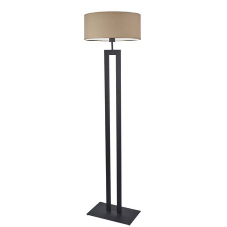 Lampa stojąca podłogowa z abażurem walec MONO