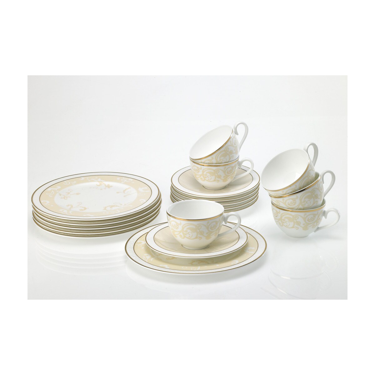 Spodek do filiżanki do kawy lub herbaty Ivoire, 16 cm, Villeroy & Boch