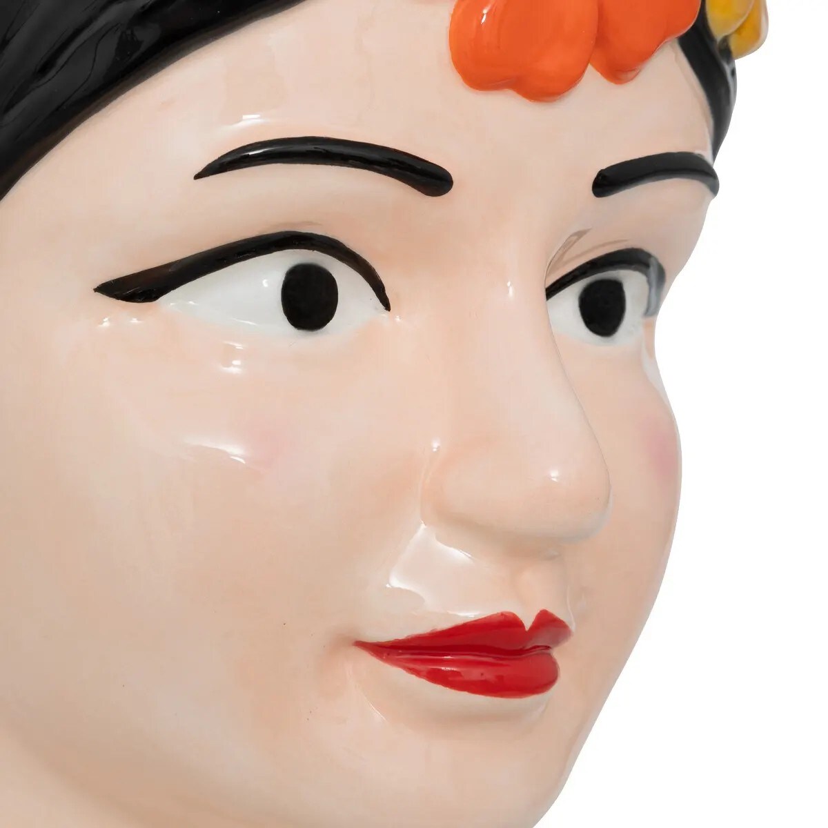 Osłonka ceramiczna w kształcie głowy kobiety Yuca 18,2 cm