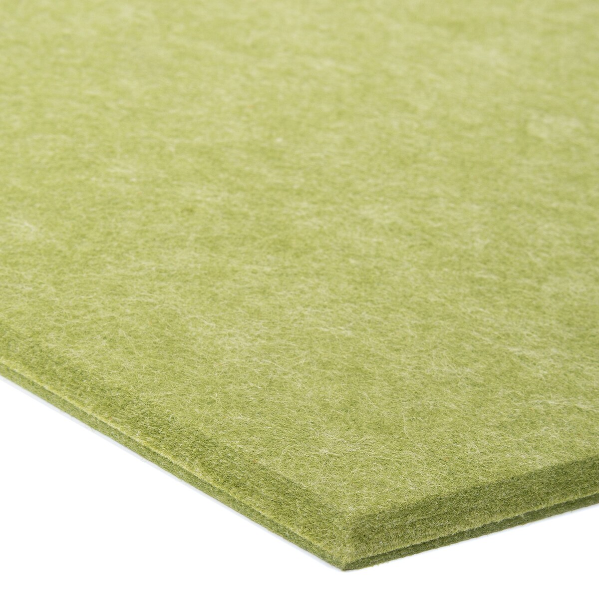 Zestaw 2 szt panel filcowy Felly 40x46 cm płytka heksagon gładki zielony