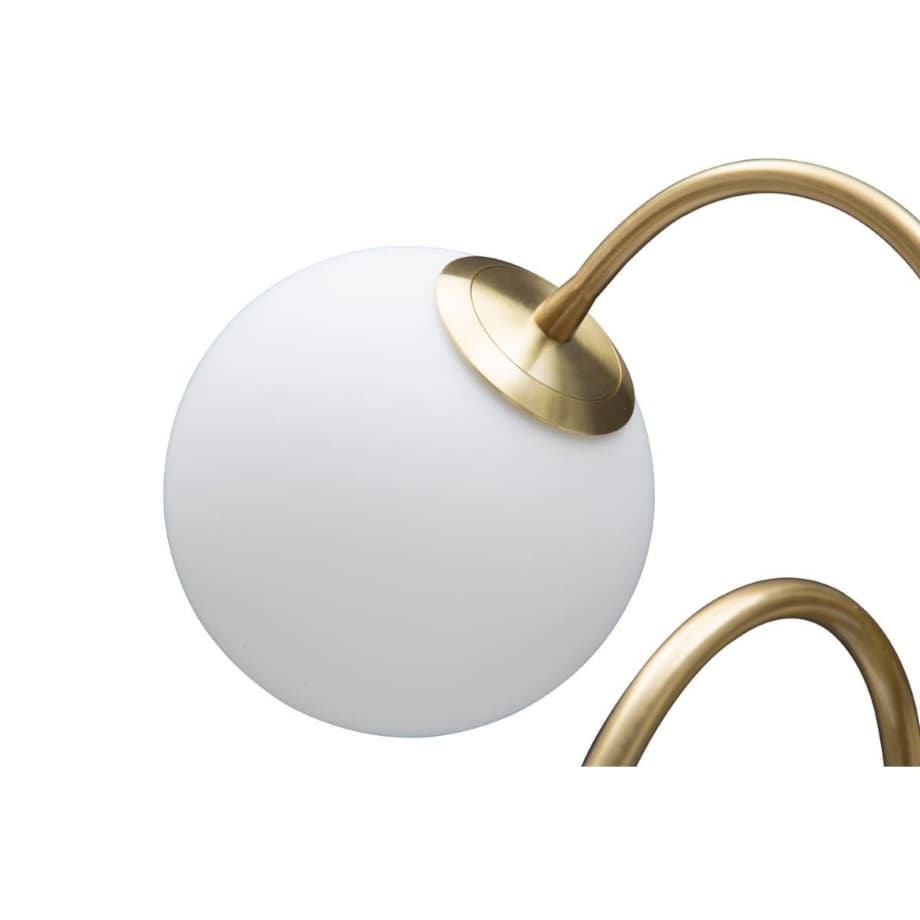 Lampa biurkowa z 4 kulami GLAMY, wys. 74 cm