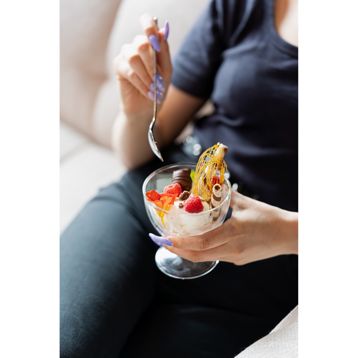 2 pucharki do deserów z podwójną ścianką 250 ml Amo 8999