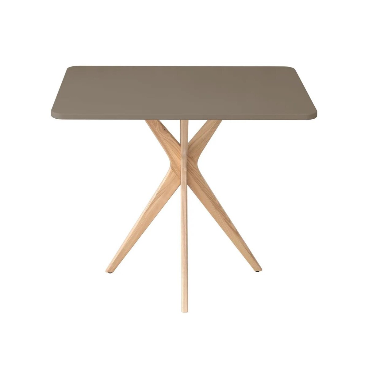 Stół CUTTI 55x80 brązowy/jesion