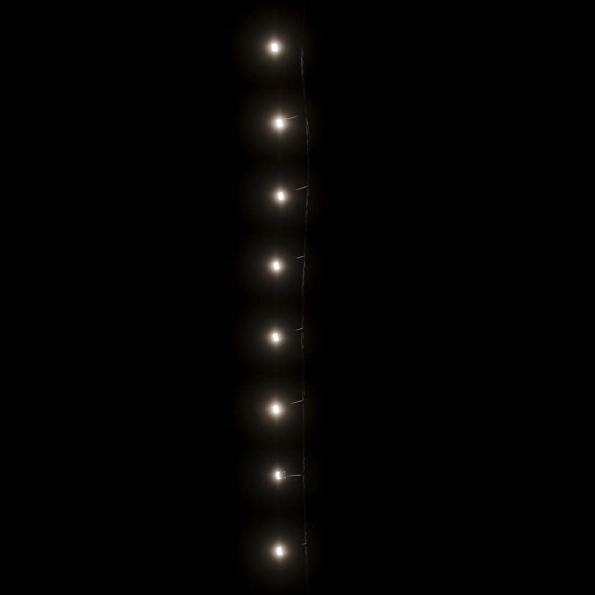 vidaXL Sznur lampek LED, 300 diod w kolorze zimnej bieli, 30 m, PVC