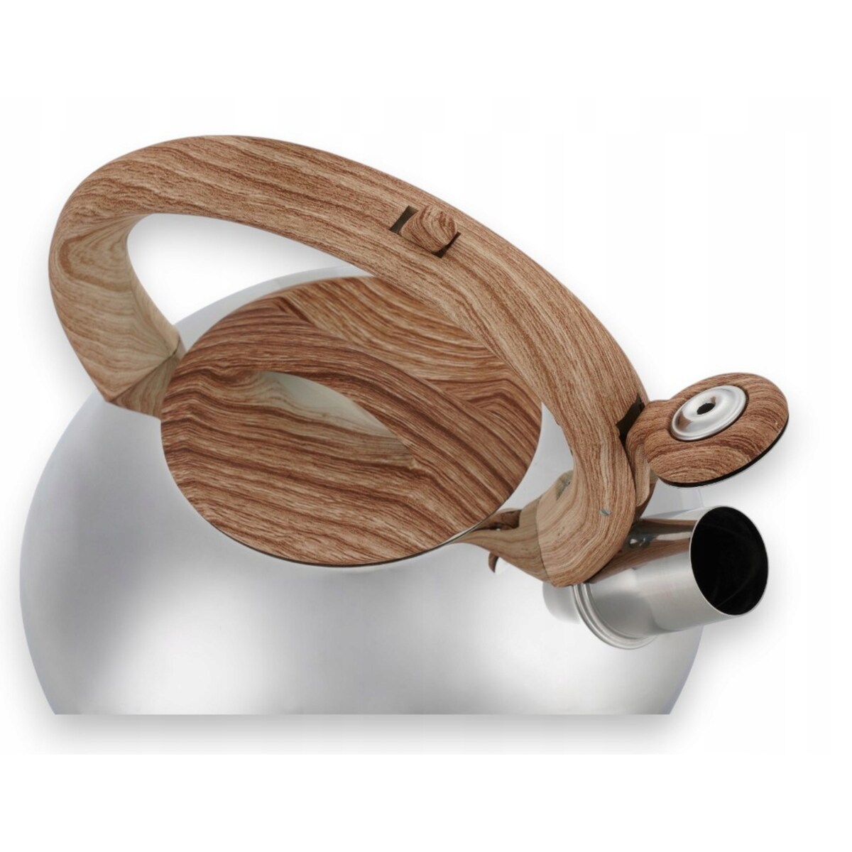 Czajnik Z Gwizdkiem Mały Tradycyjny Stal Nierdzewna 2L Na Indukcję Gaz