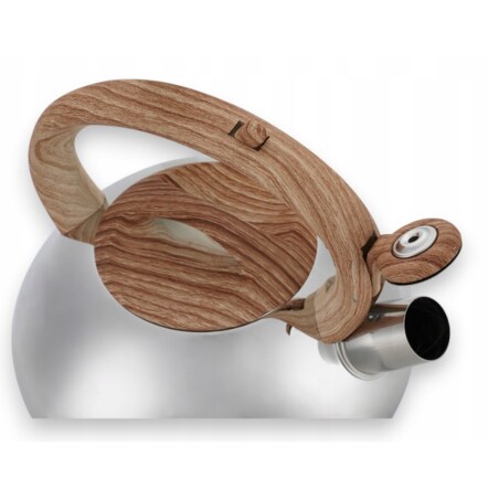 Czajnik Z Gwizdkiem Mały Tradycyjny Stal Nierdzewna 2L Na Indukcję Gaz