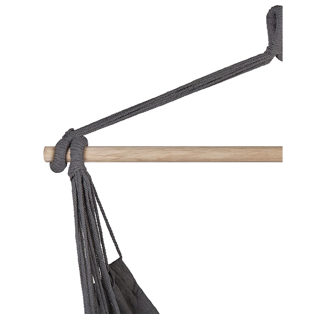 Fotel wiszący BONEA Bawełna Szary