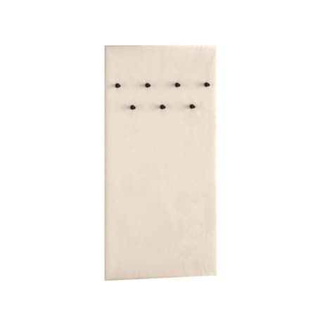 Wieszak tapicerowany ELLEN 7T kaszmir/czarny