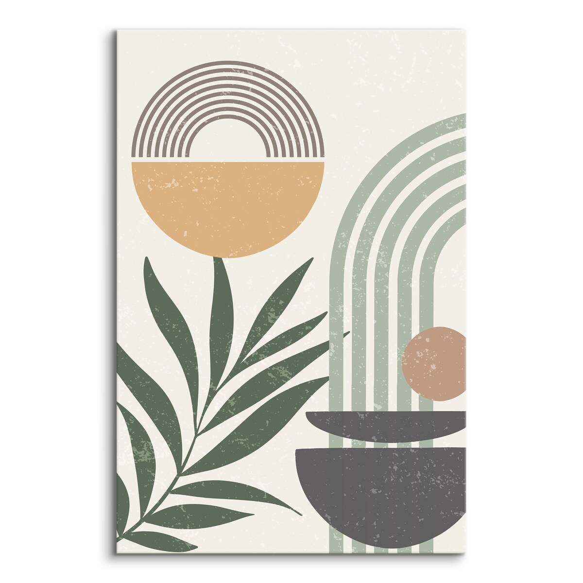 Obraz Gałązka Oliwna Słońce Boho 80x120cm