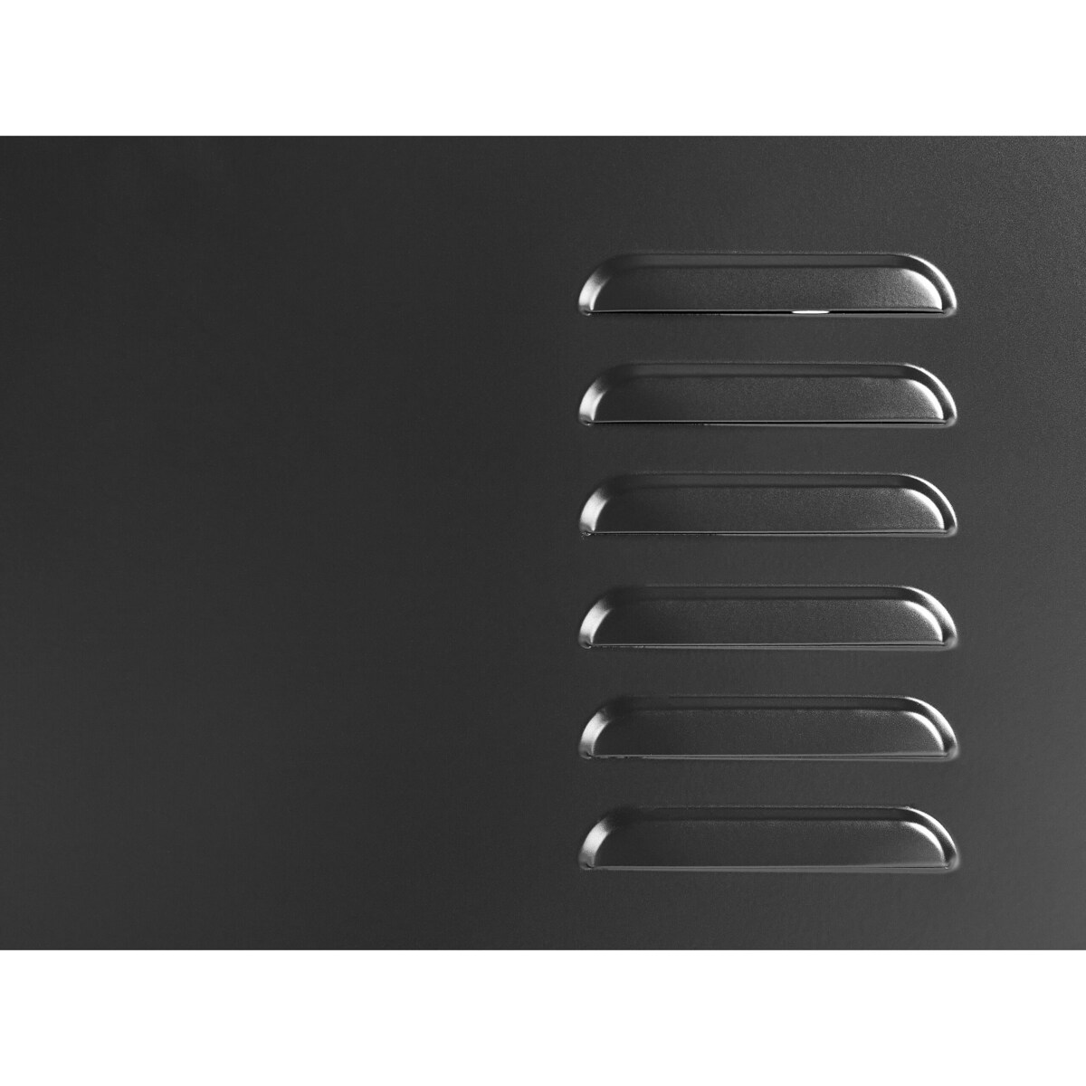 Szafka trzydrzwiowa metalowa czarna CARDIFF