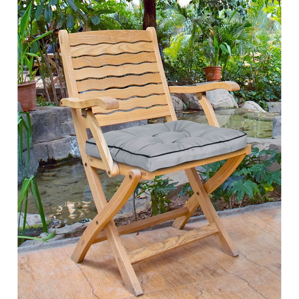 Poduszka Ogrodowa 50X50 Cm Na Krzesło Ogrodowe Puf Pufę Siedzisko